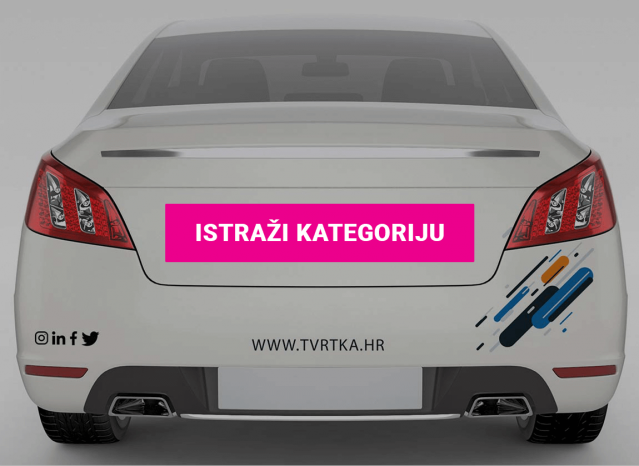 Naljepnice za brendiranje jedne strane vozila