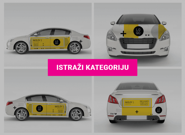 Kompleti naljepnica za cijelo vozilo